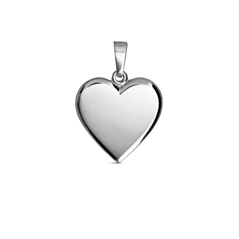 Schmidt Gravurplatte Anhänger aus 925er Silber für Damen, Hauptfarbe Silber
