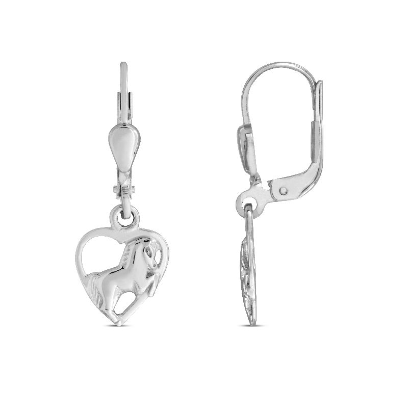 Schmidt Kinderohrhänger Silber 925 für Damen, Eleganter Ohrschmuck