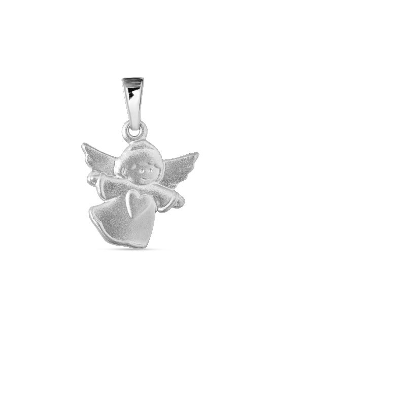 Schmidt Anhänger Silber 925 - Ø 12mm für Damen und Kinder, Hauptfarbe Silber