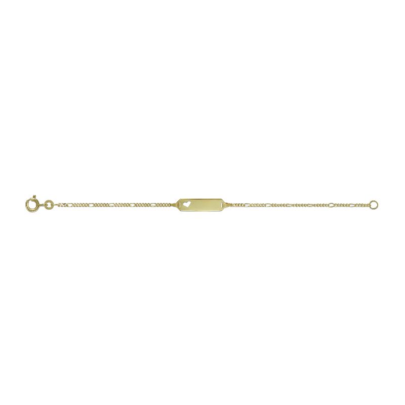 Schmidt ID-Armb Gold 333 Armband für Kinder, 14cm, 333 Gold
