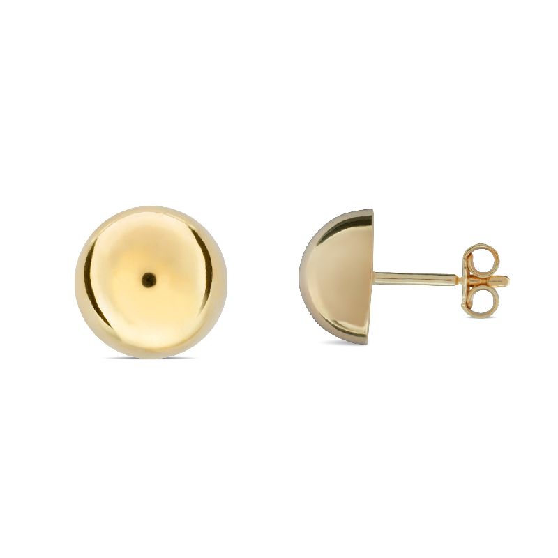Schmidt Ohrstecker für Damen in Gold 333, Ø 9,5 mm – Eleganter Ohrschmuck
