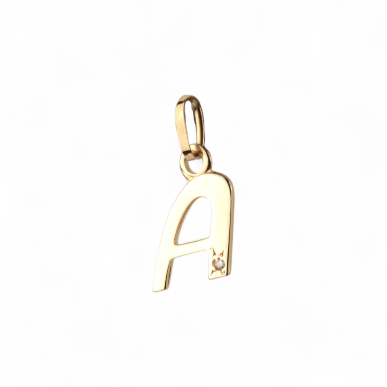 Buchstabe Gold A