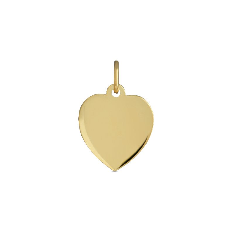 Schmidt Goldanhänger 333 für Damen, 17x12mm, Gravurplatte in Gold