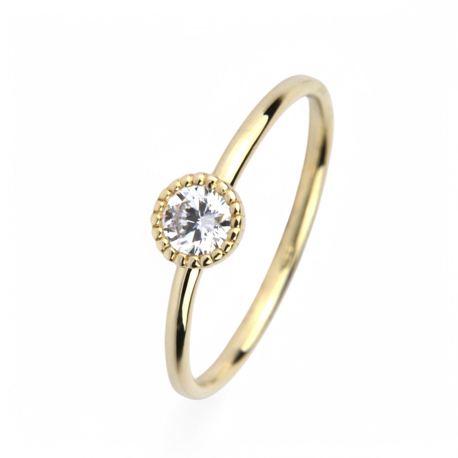 Ring mit Zirkonia