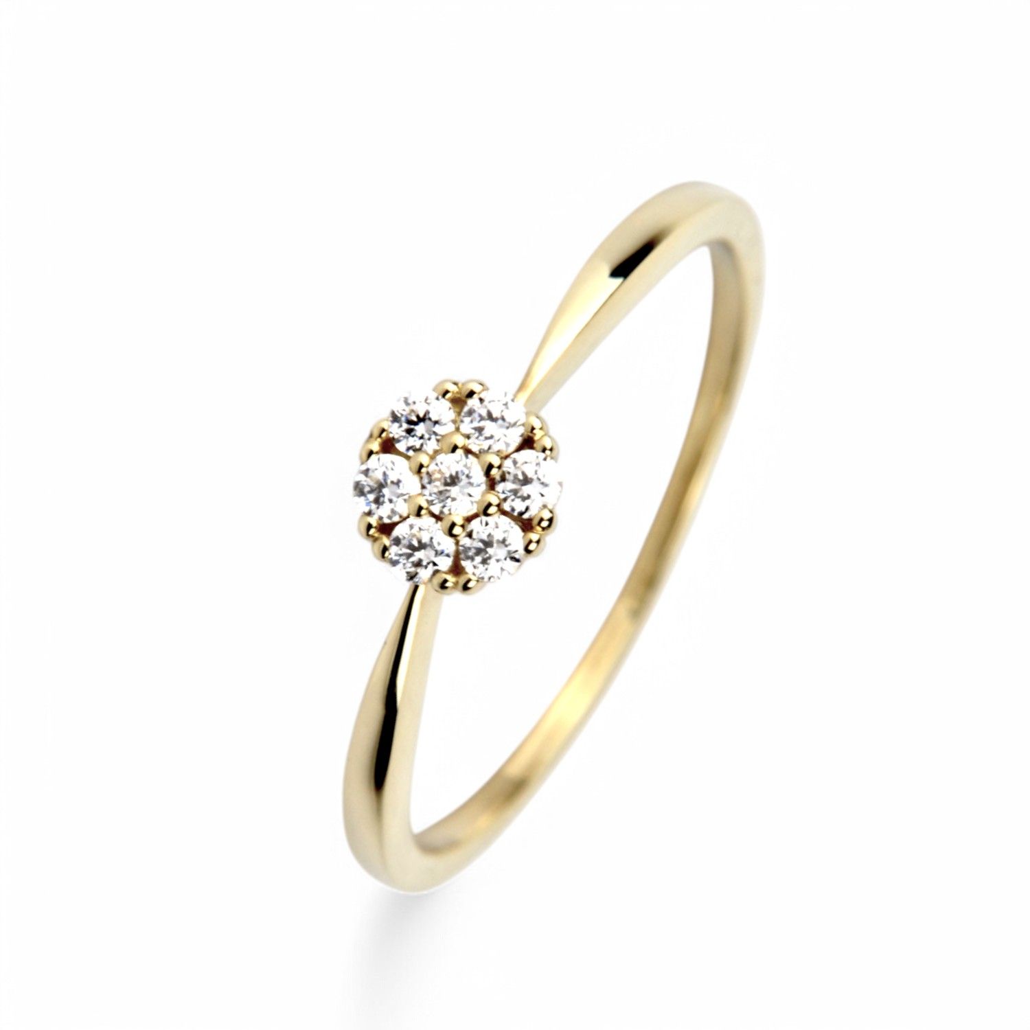 Ring mit Zirkonia