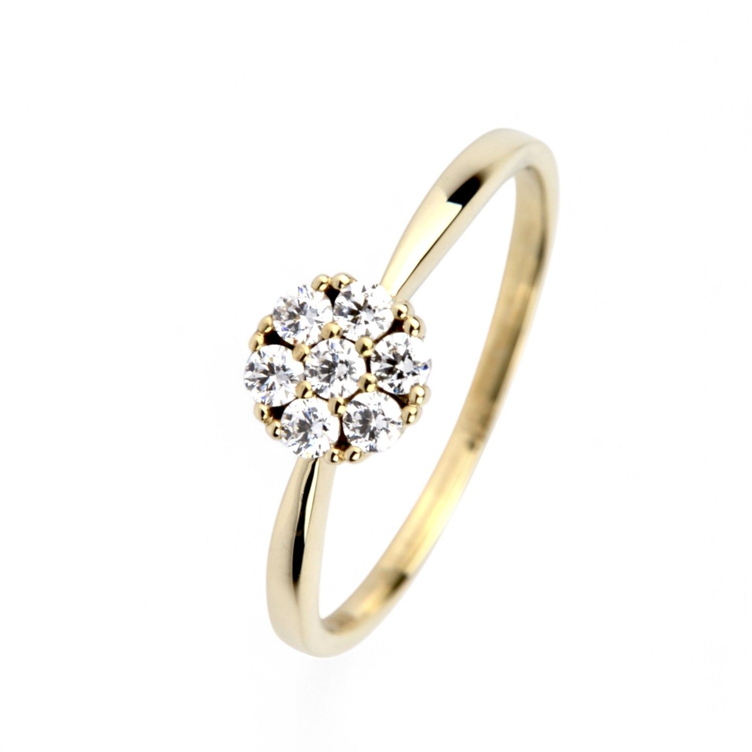 Ring mit Zirkonia