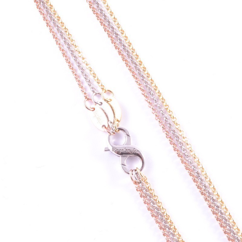 Ersketten silber/rosé /gold