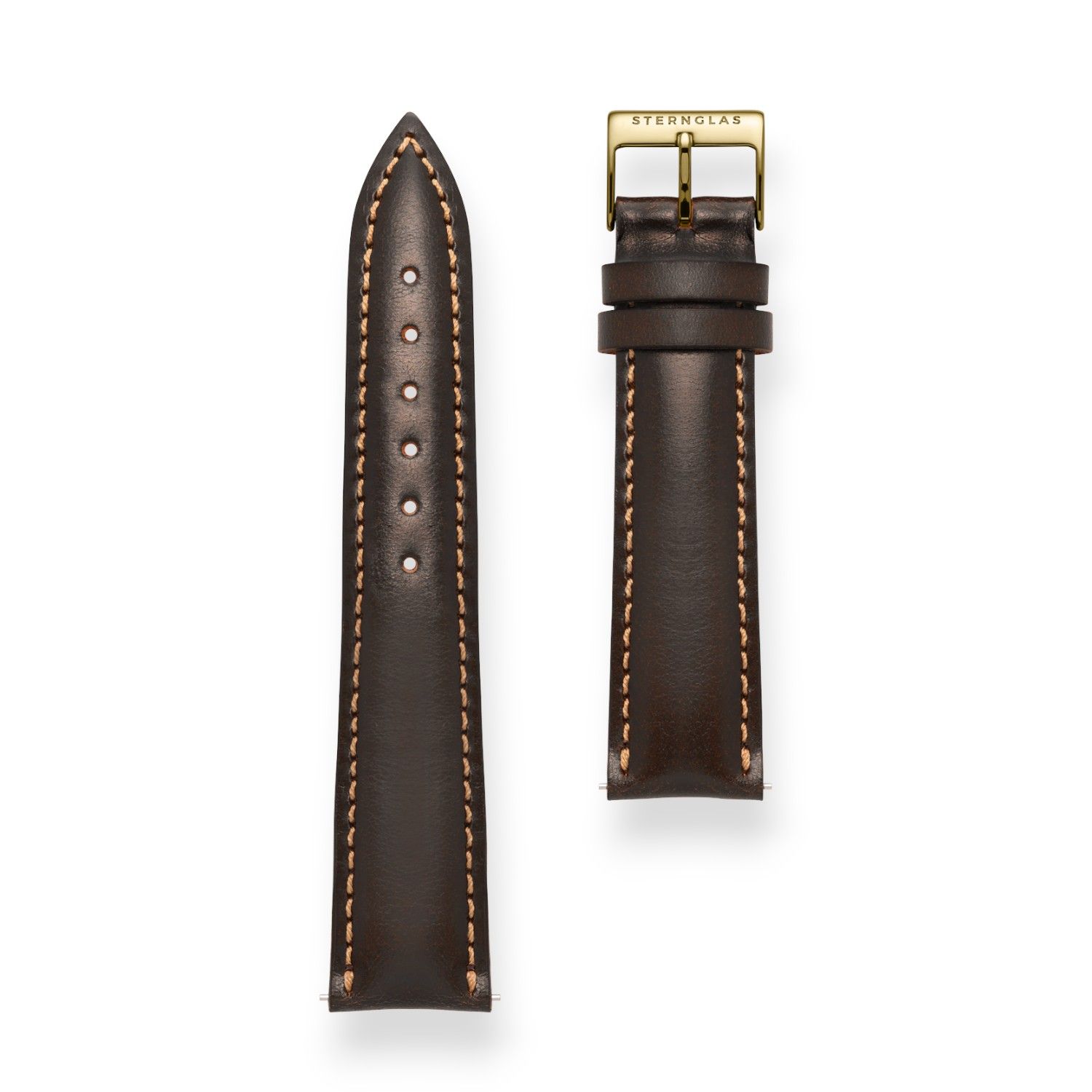 Bridle 20 dunkelbraun gold