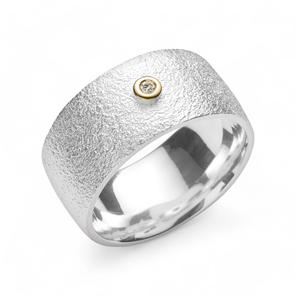 Ring, goldbelötet 18K