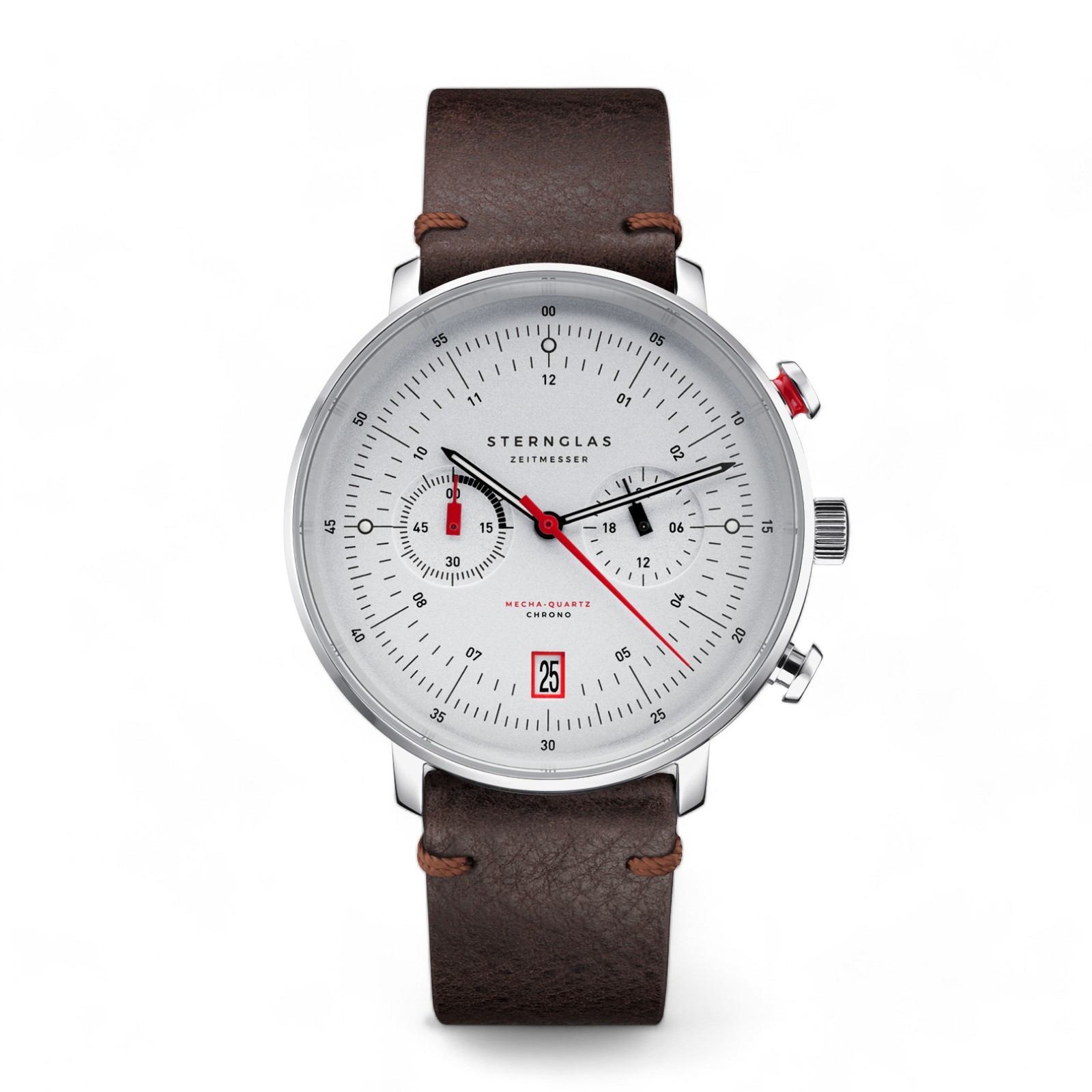 Hamburg Chrono silber-satiniert silber