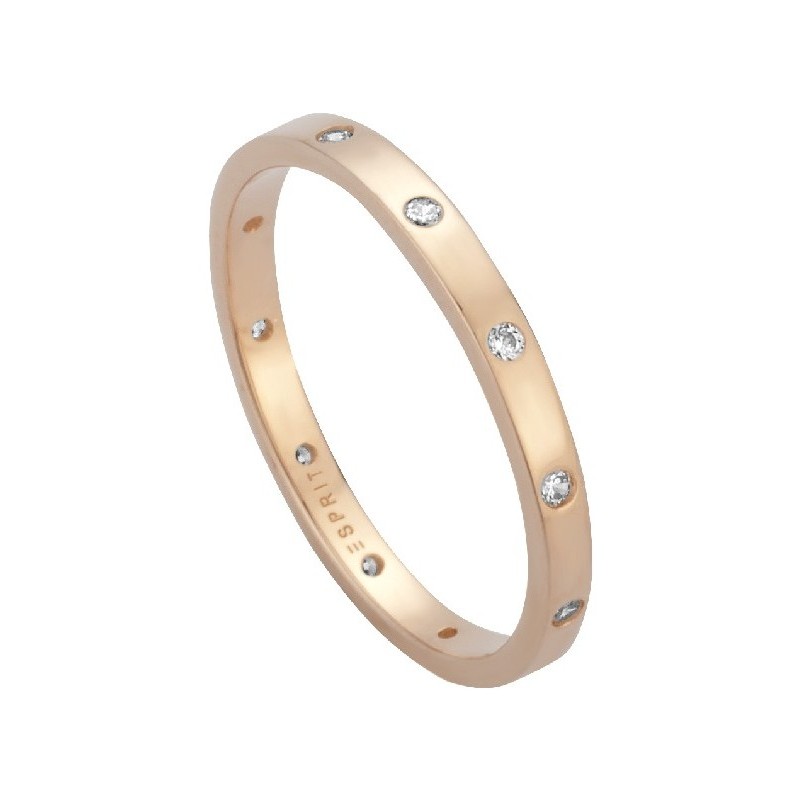 Esprit Ring - Dot - rosegold ESRG01101318