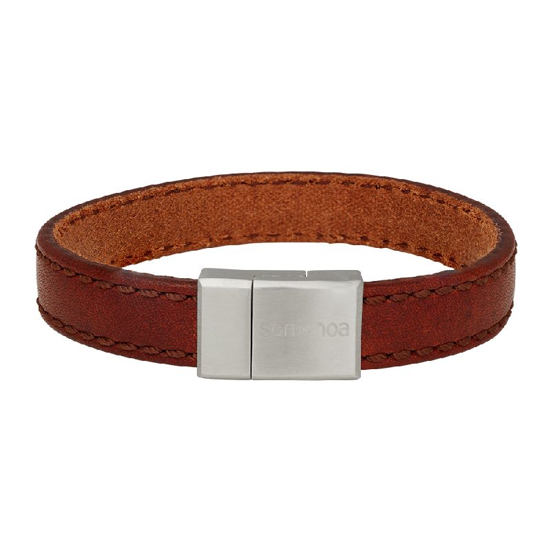 Armband Kalbsleder Brown 23