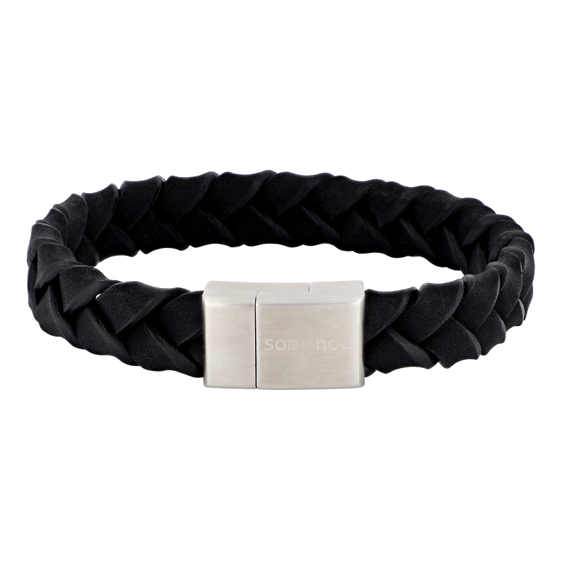 Armband Kalbsleder geflochten