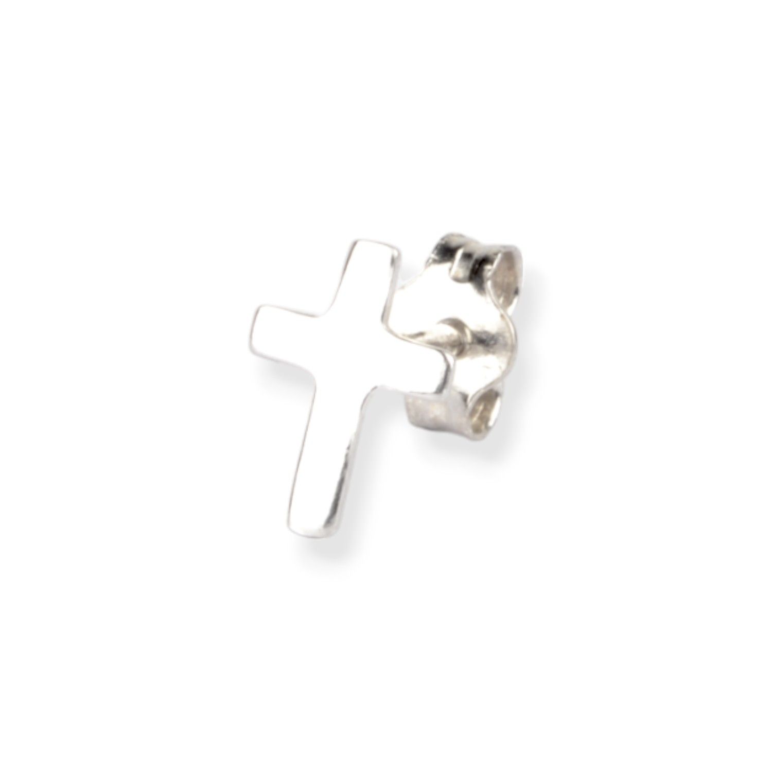 Kreuz Einzelohrstecker