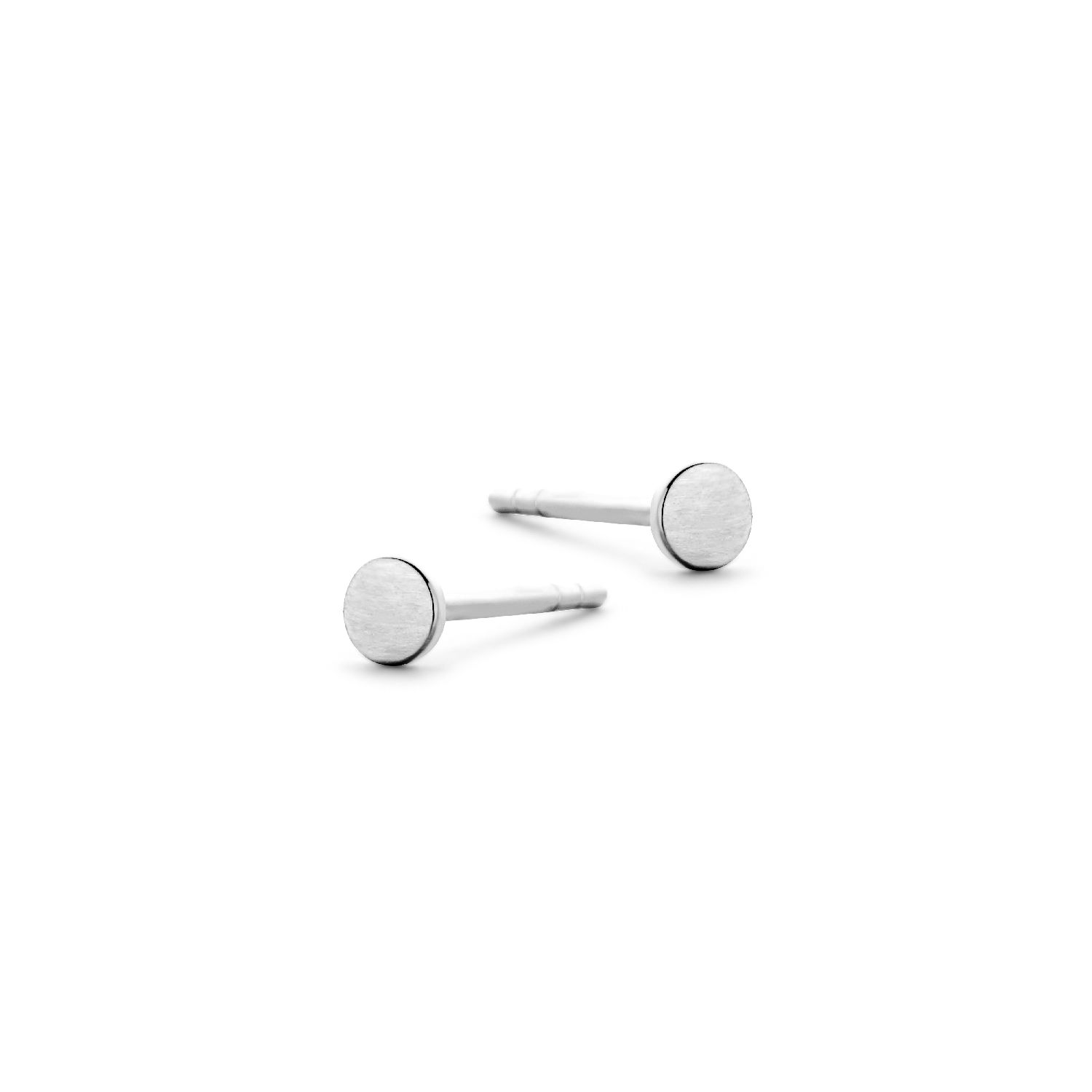 SpiritIcons Obsession Ohrstecker für Damen, 925 Silber, Ø 3,2mm, silber