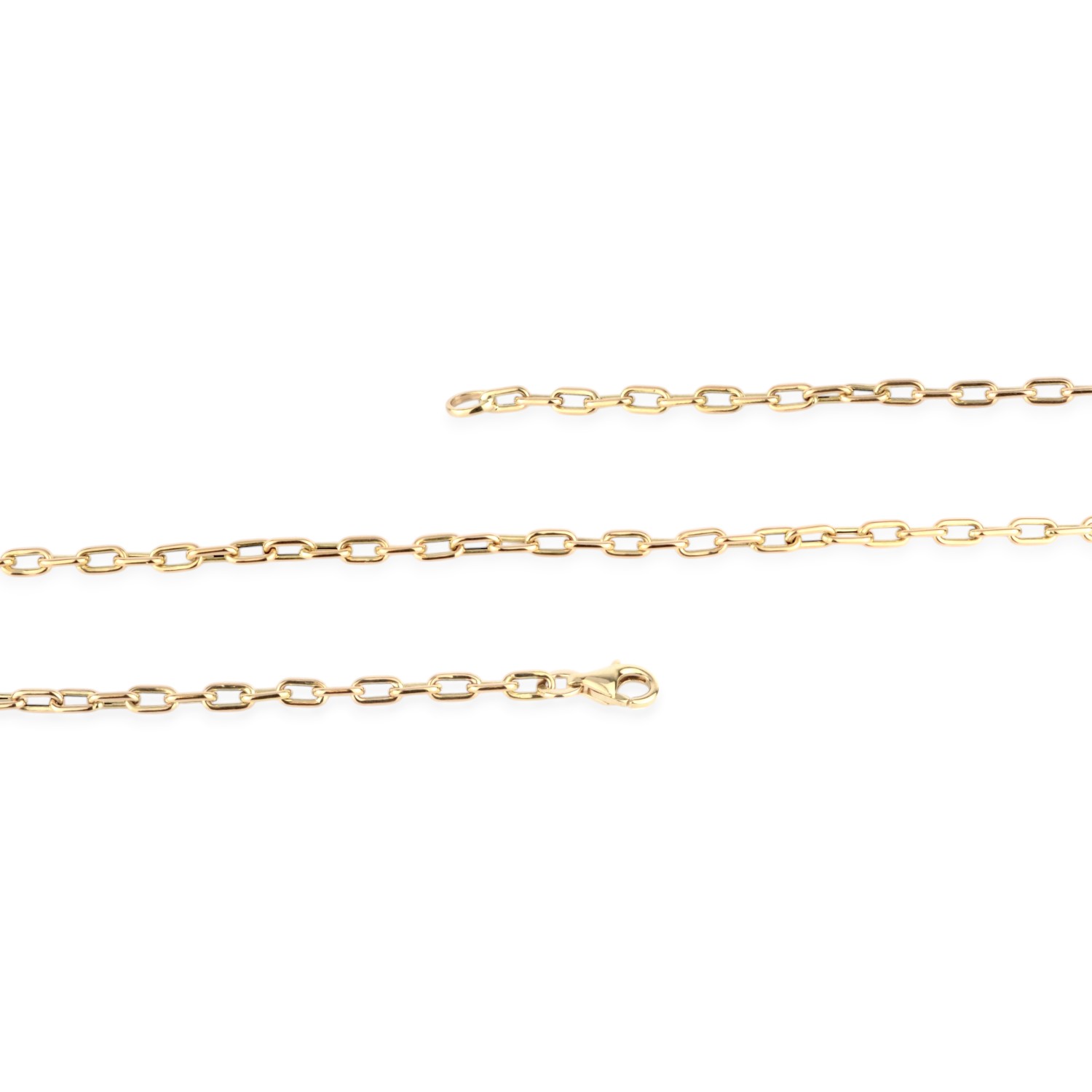 Schmidt Gliederkette Damen 585 Gold, 3mm, 45cm - Goldfarben
