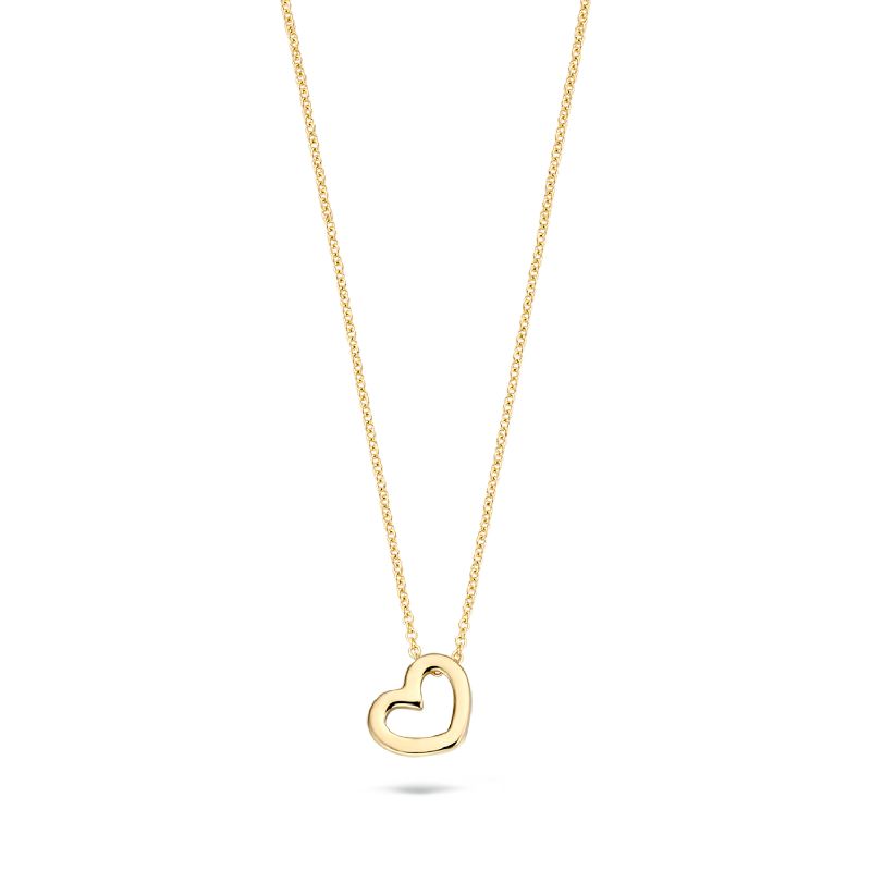Kette mit Herz Anhänger 585er Gold