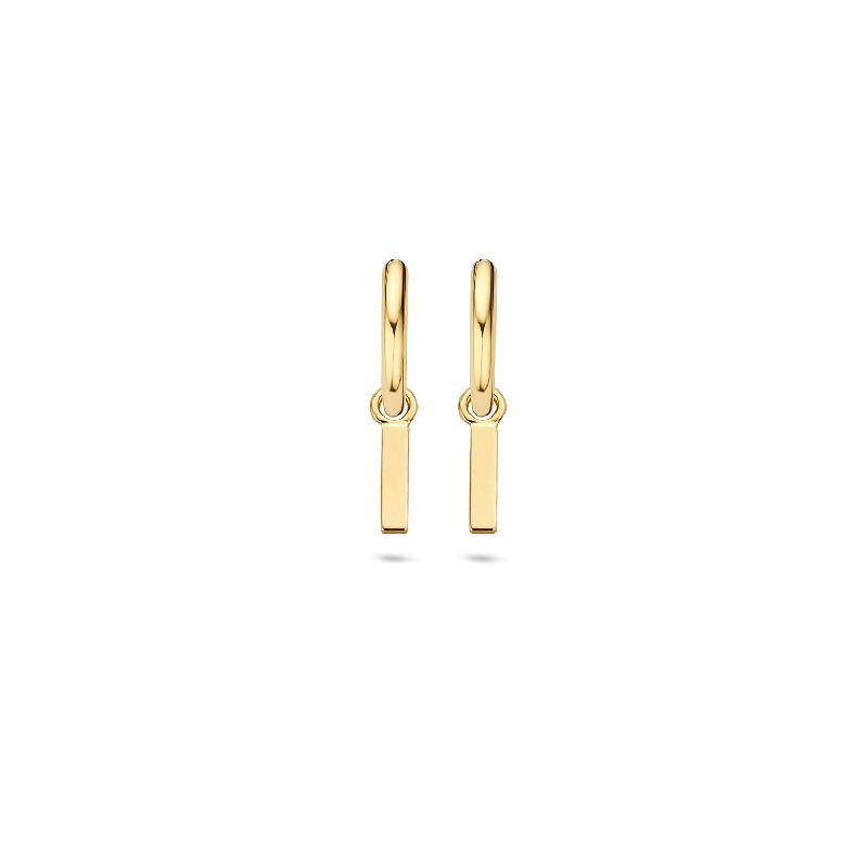 Charm für Creolen 585er Gold