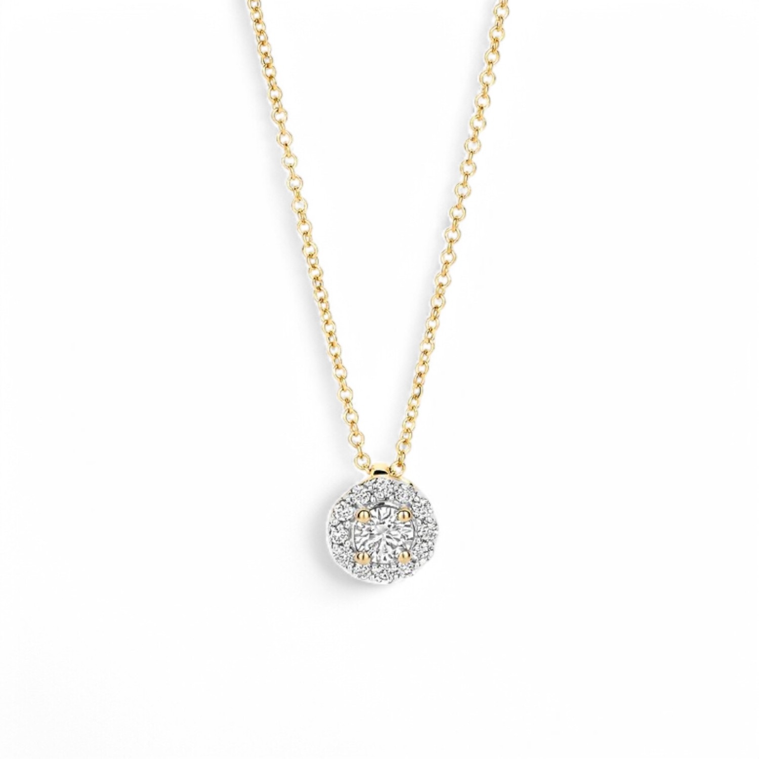 Kette mit Labordiamanten
