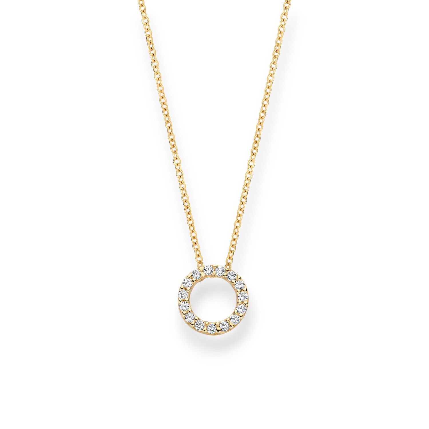 Kette mit Anhänger Kranz