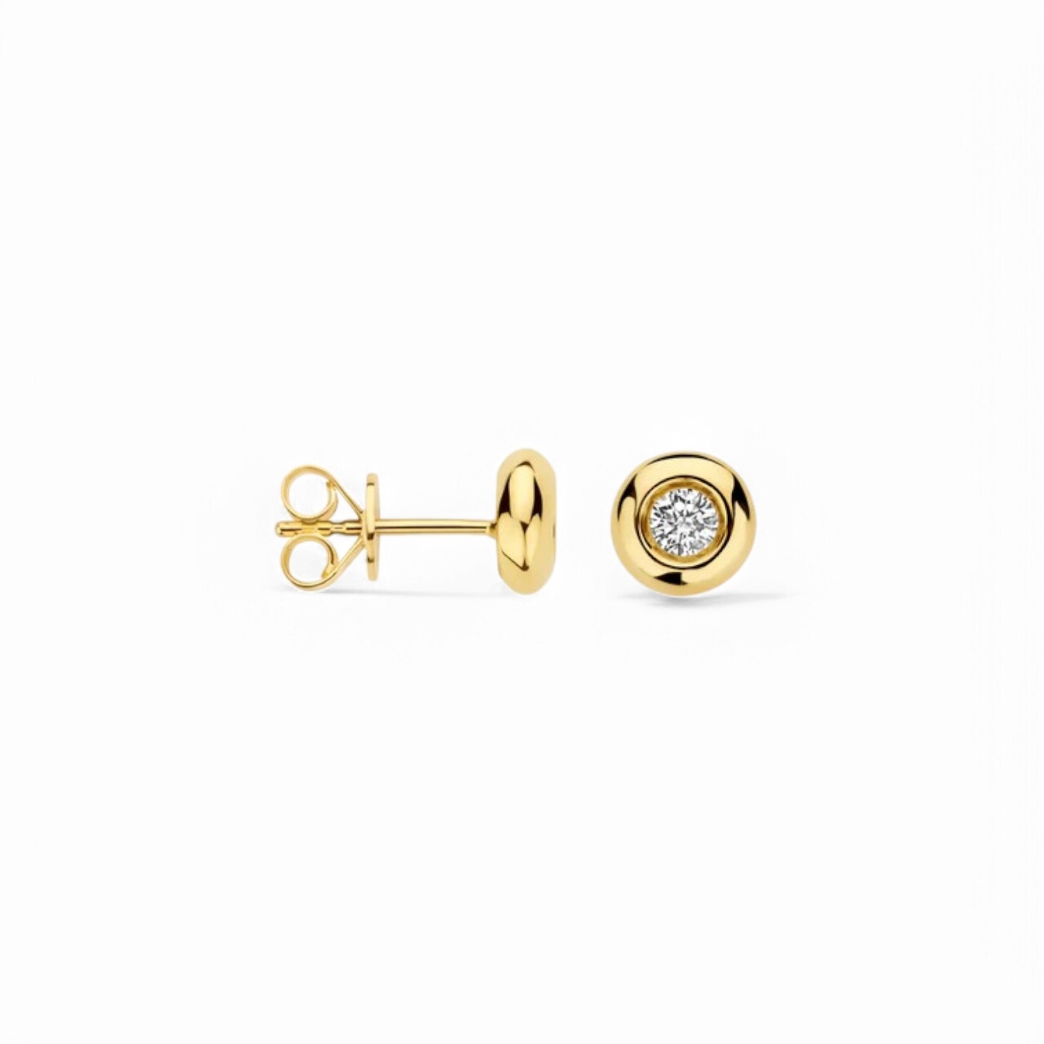 Labor Diamant Ohrstecker