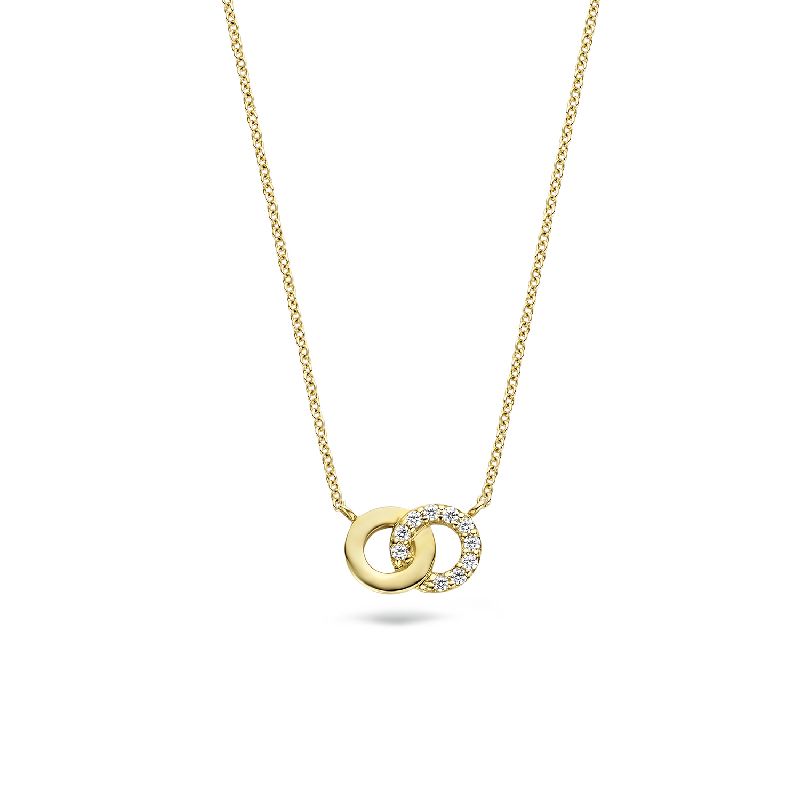 Kette mit zwei verbundenen Ringen