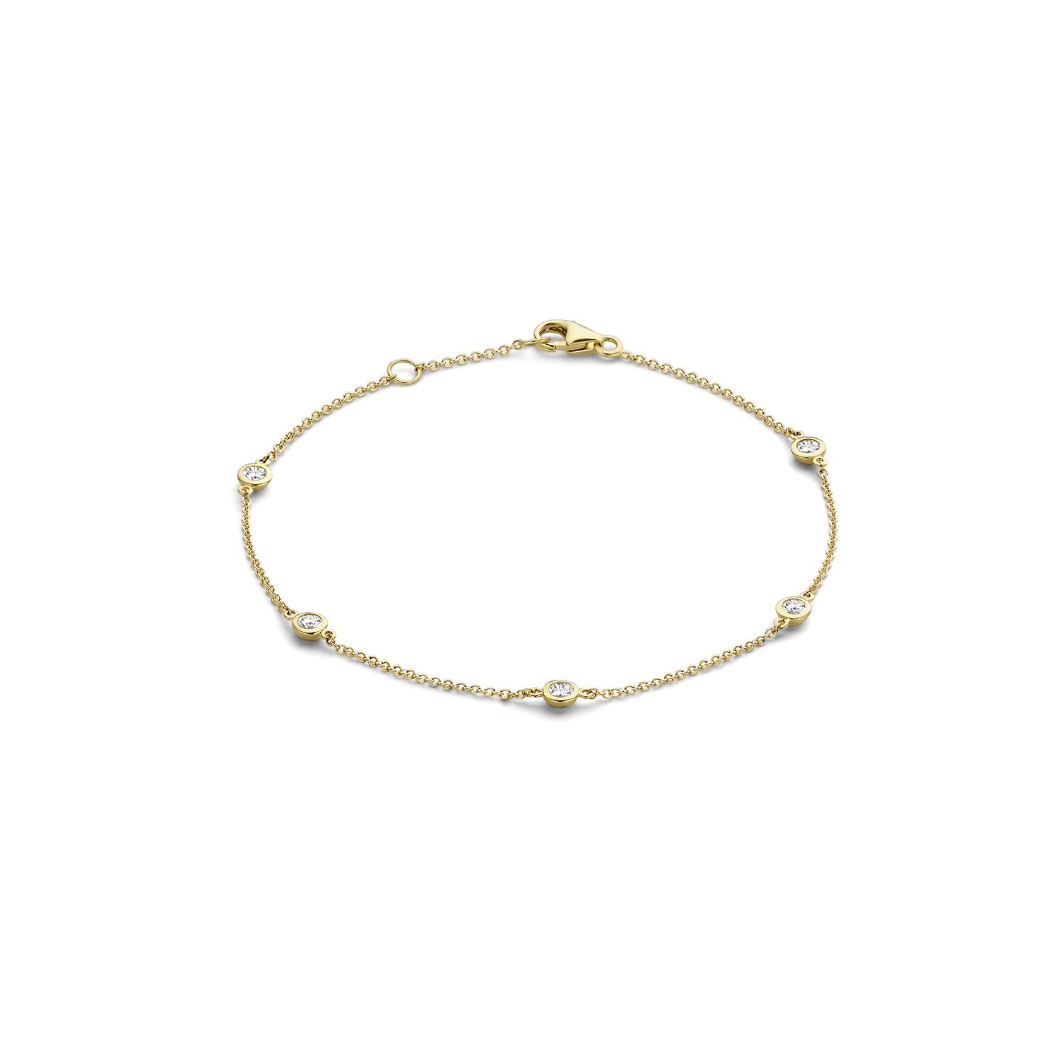 Armband mit 5 Steinchen