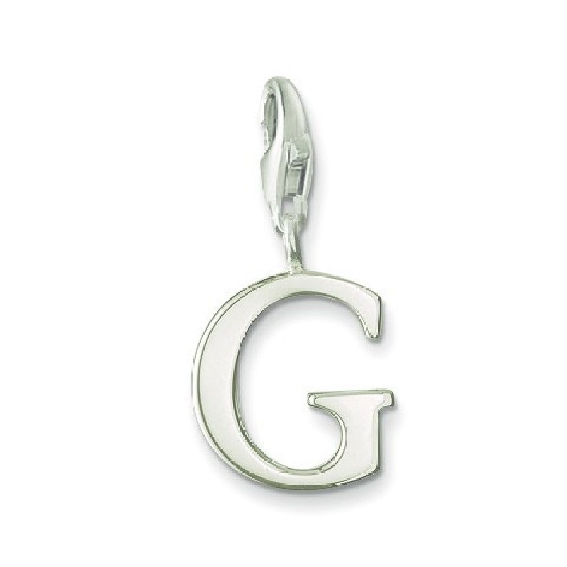 Thomas Sabo Charm G Anhänger für Damen - 925 Silber, Hauptfarbe Silber