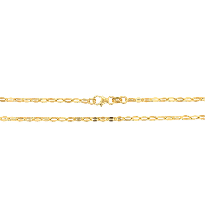 Schmidt Damen Halsschmuck 375 Gelbgold Kette, 45cm Hauptfarbe Gold