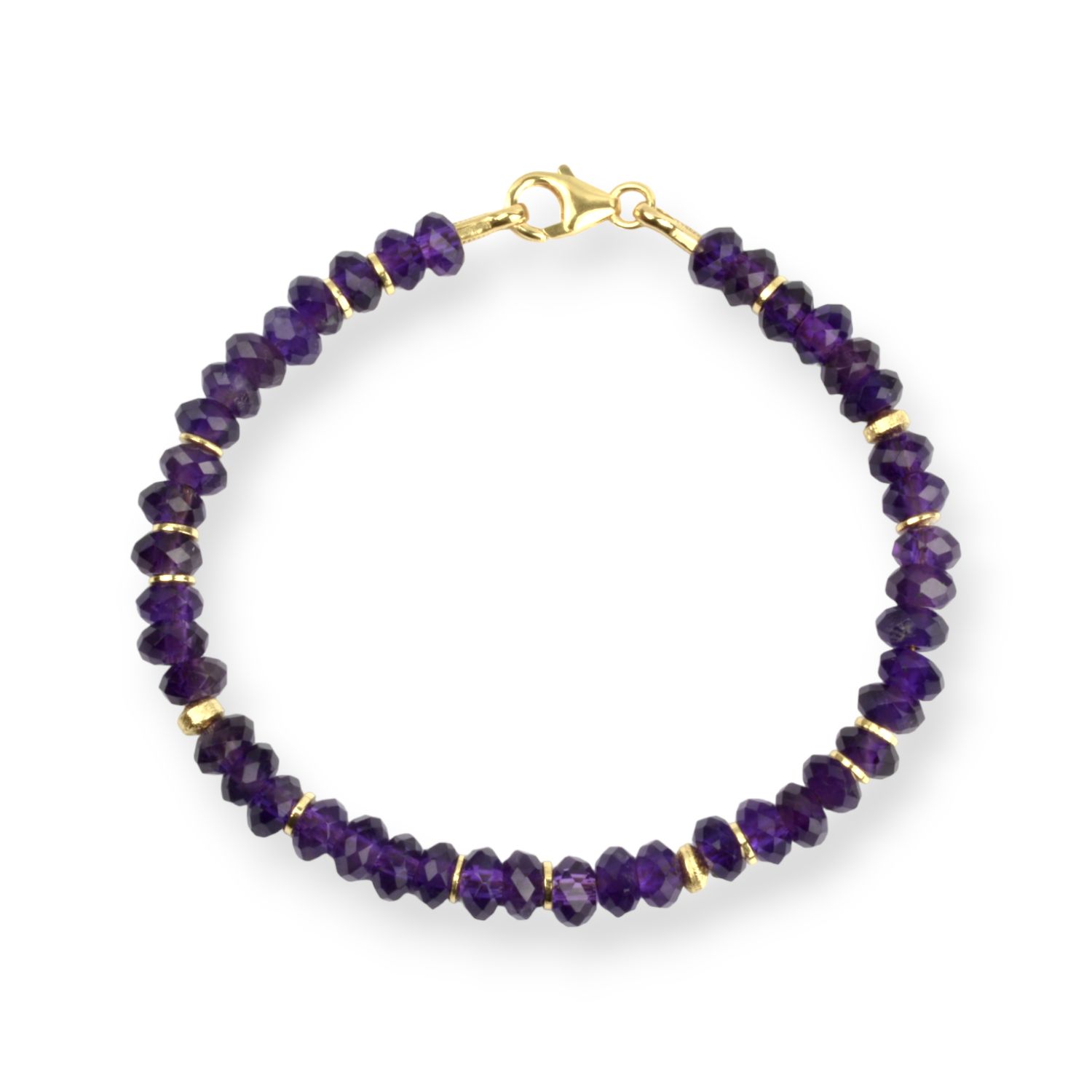 Armband mit Amethyst 