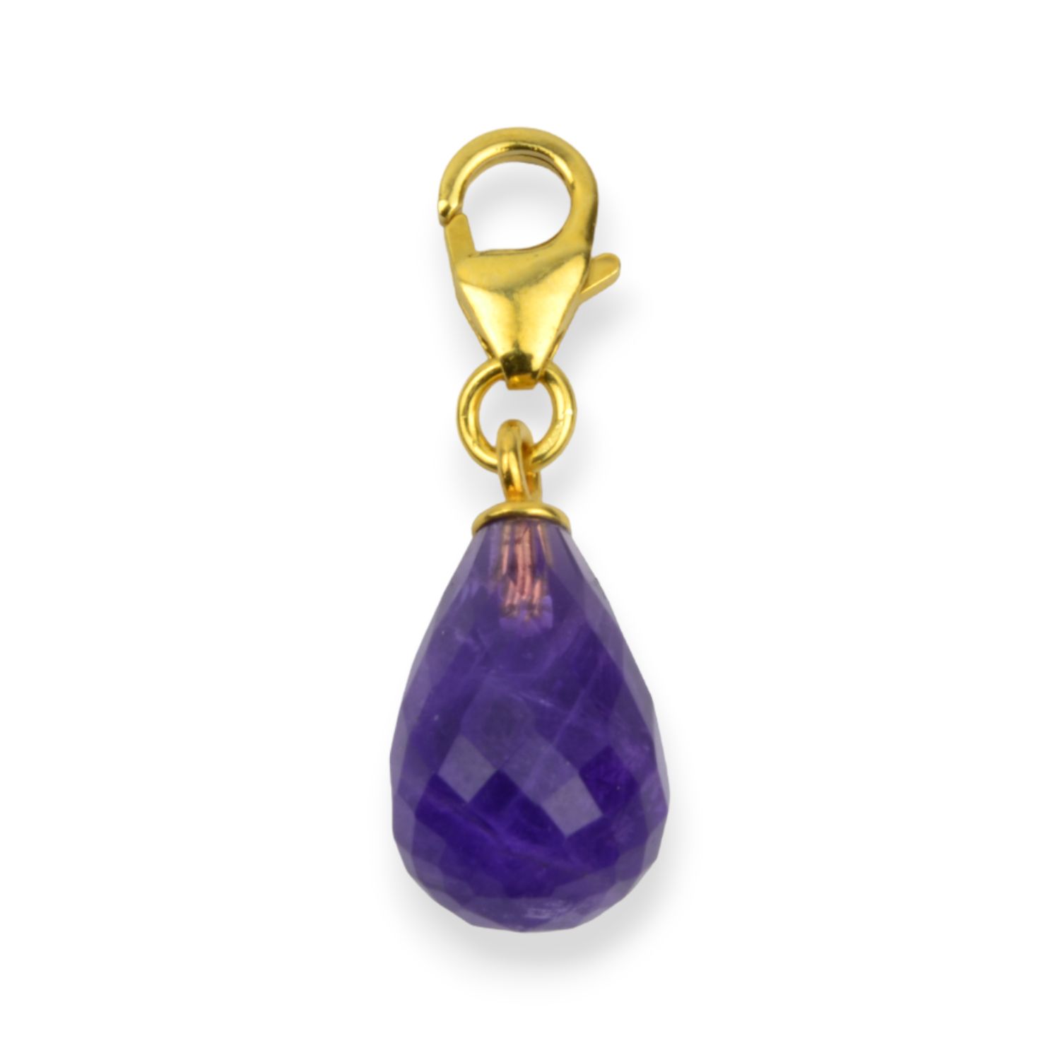 Charm-Anhänger mit Amethyst