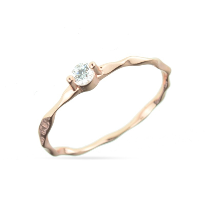 Ring mit Zirkonia