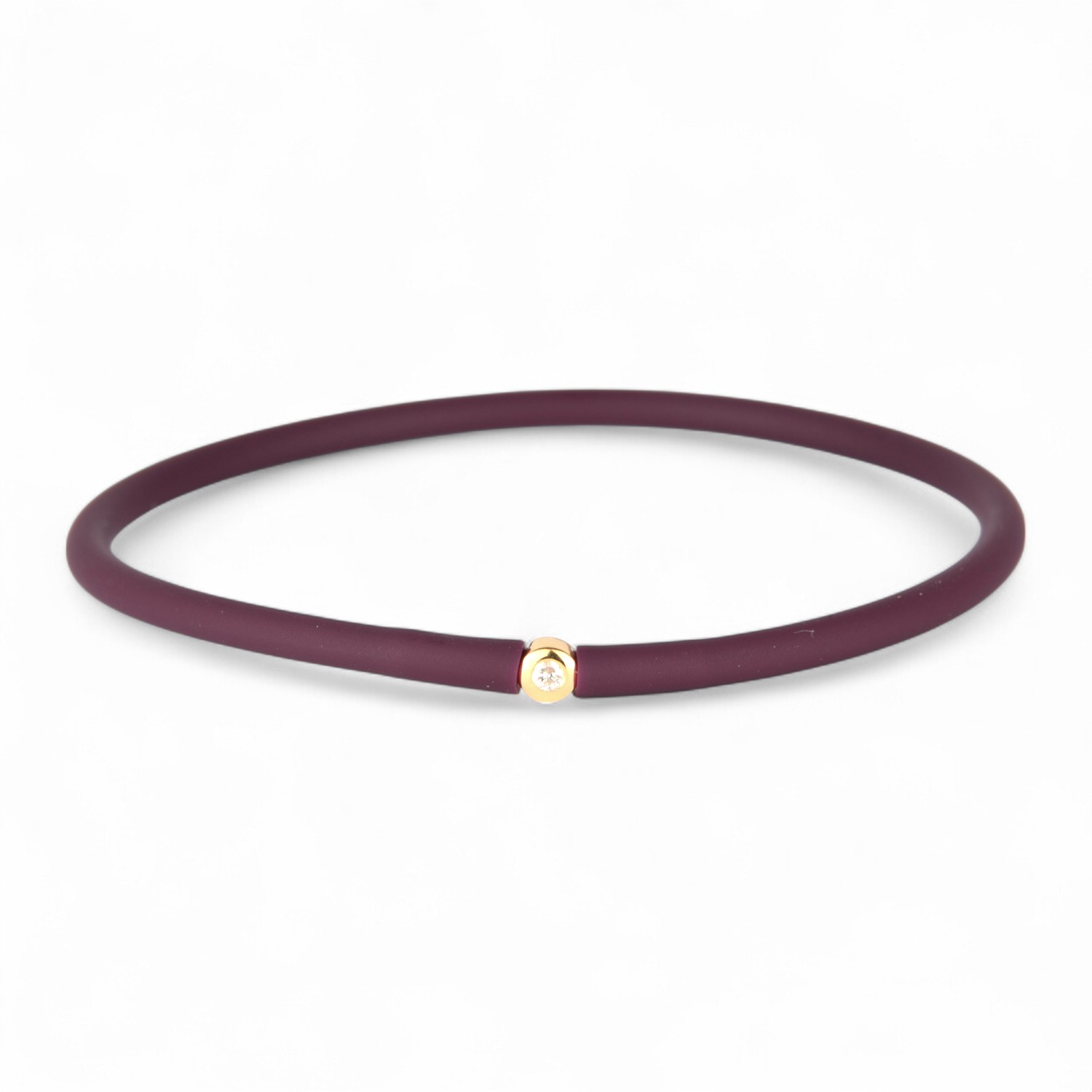 It's your DIAMOND Rainbow Armband für Damen, Goldfarben, 0.03ct Diamant, Silber 925