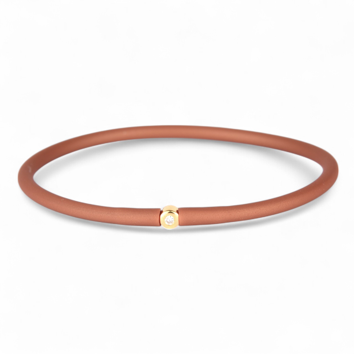 It's your DIAMOND Rainbow Armband für Damen, 925 Silber vergoldet, 0.03 ct Diamant