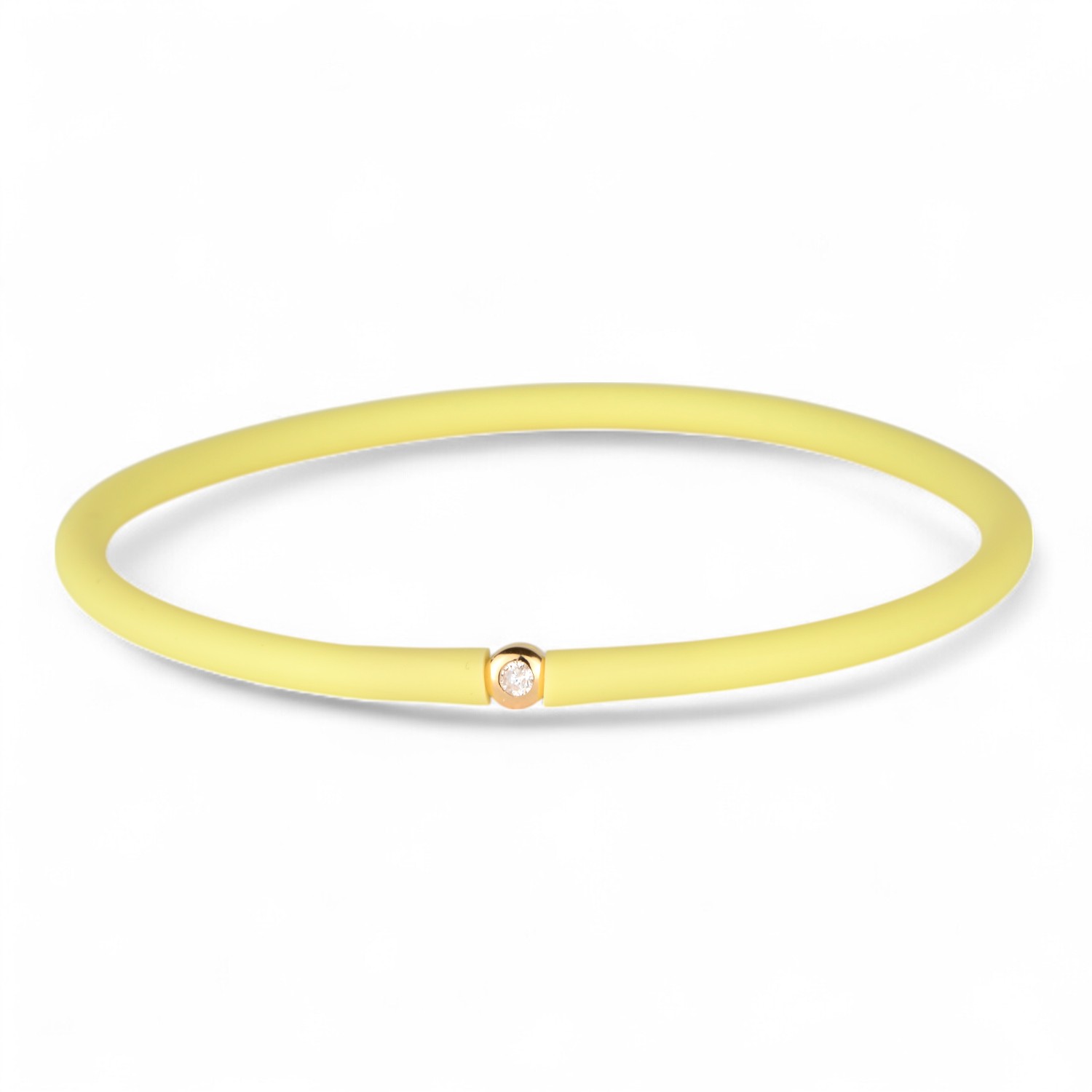 It's your DIAMOND Rainbow Armband, 925 Silber vergoldet, 0.03ct Diamant, 20cm