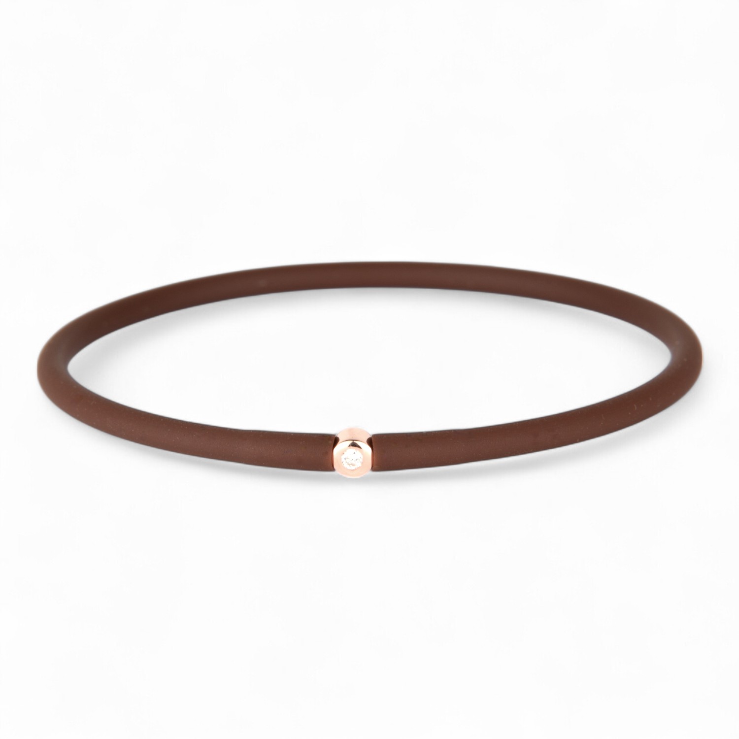 It's your DIAMOND Rainbow Armband für Damen, Roségold Silber vergoldet, Brillant-Diamant