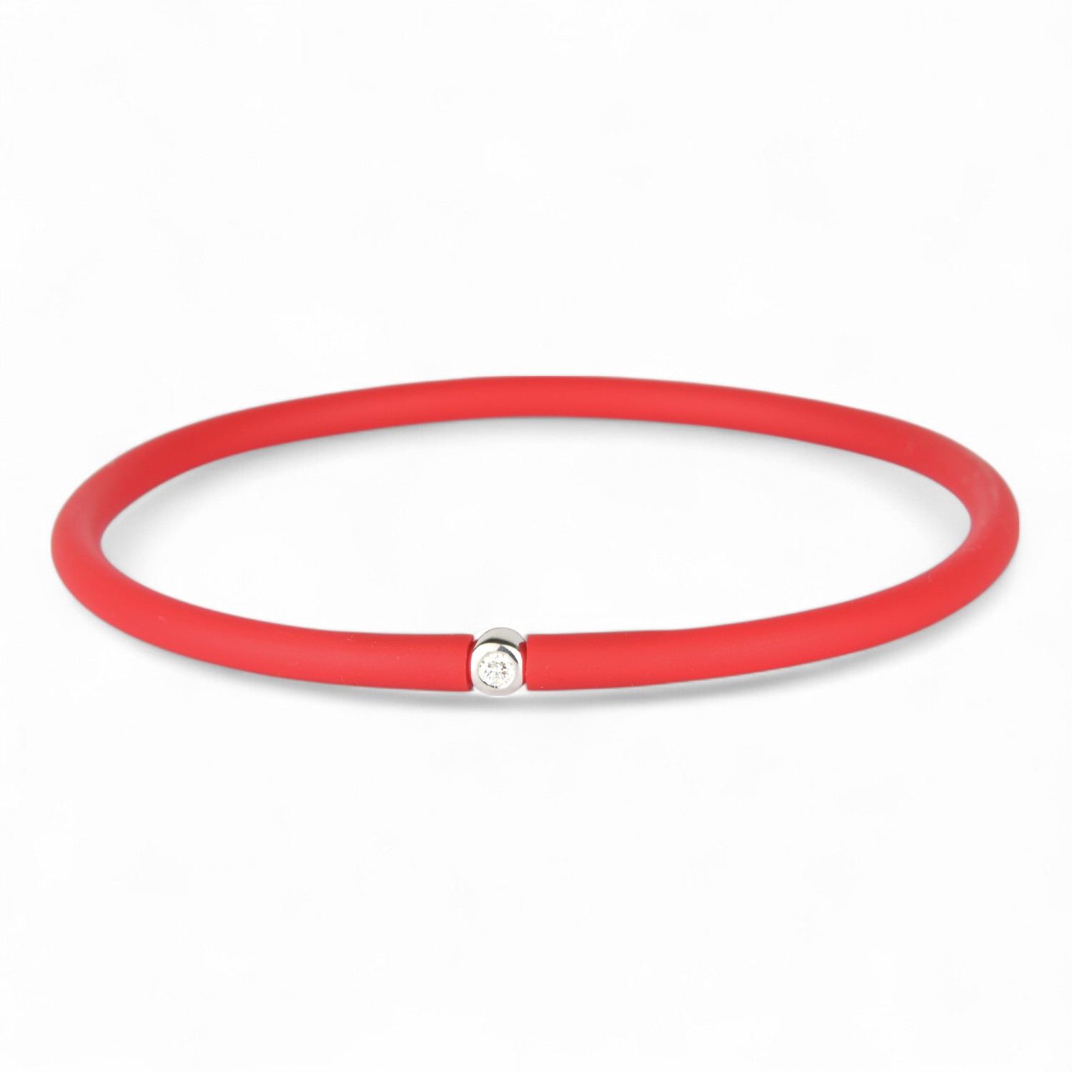 It's your DIAMOND Rainbow Armband für Damen – 925 Silber, 0.03 ct Diamant, 20cm